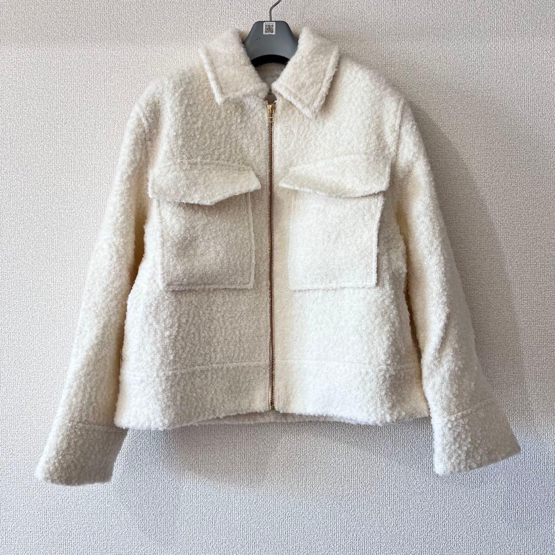 Arpege story 高橋志津奈さんコラボループツイードＺＩＰブルソン