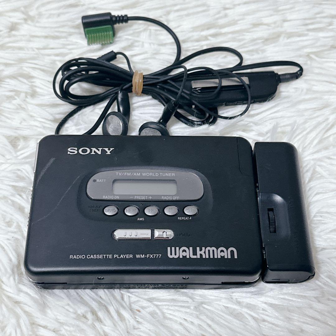 【通電確認】SONY WALKMAN WM-FX777