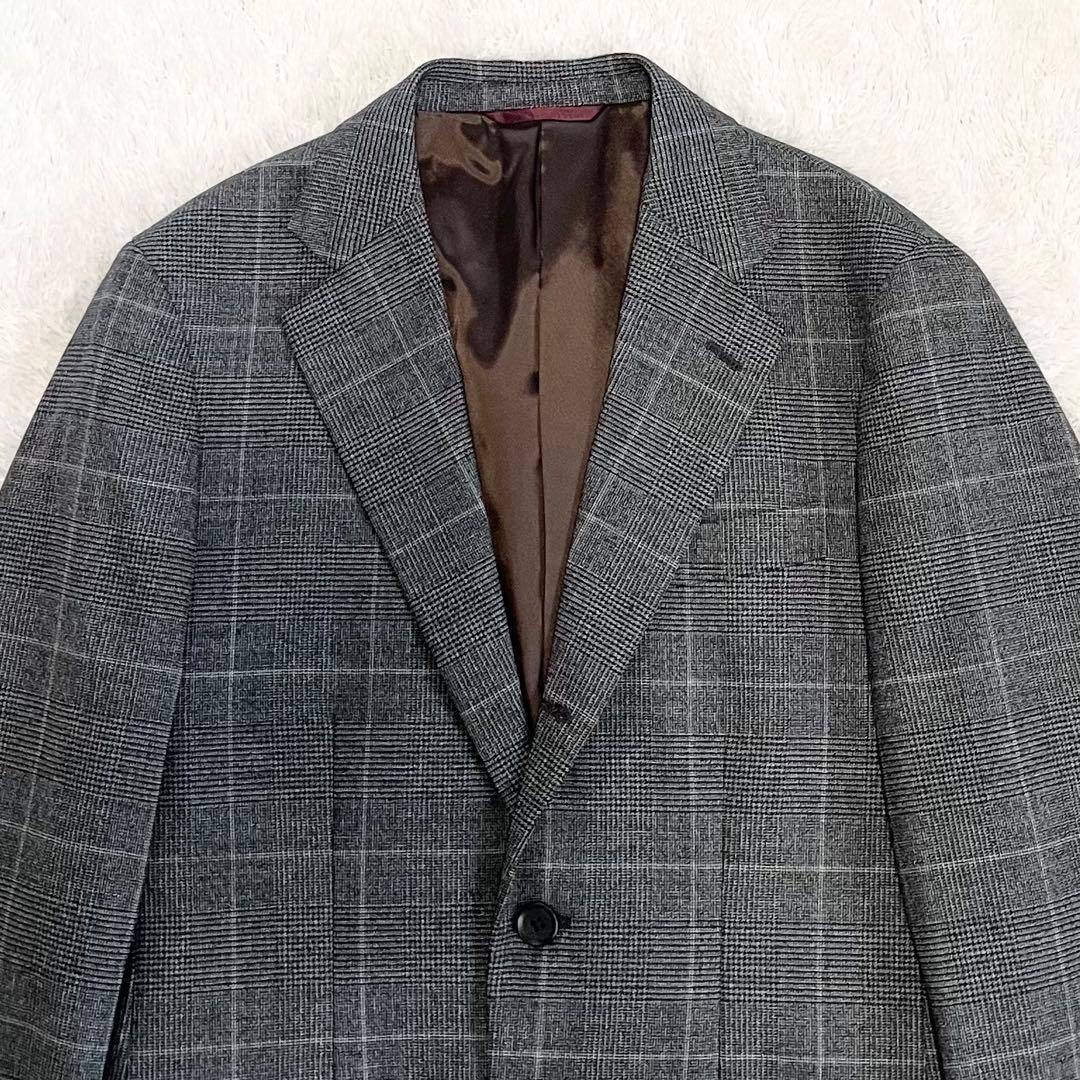 【極美品】P.S.FA スリーピース スーツ セットアップ グレンチェック S