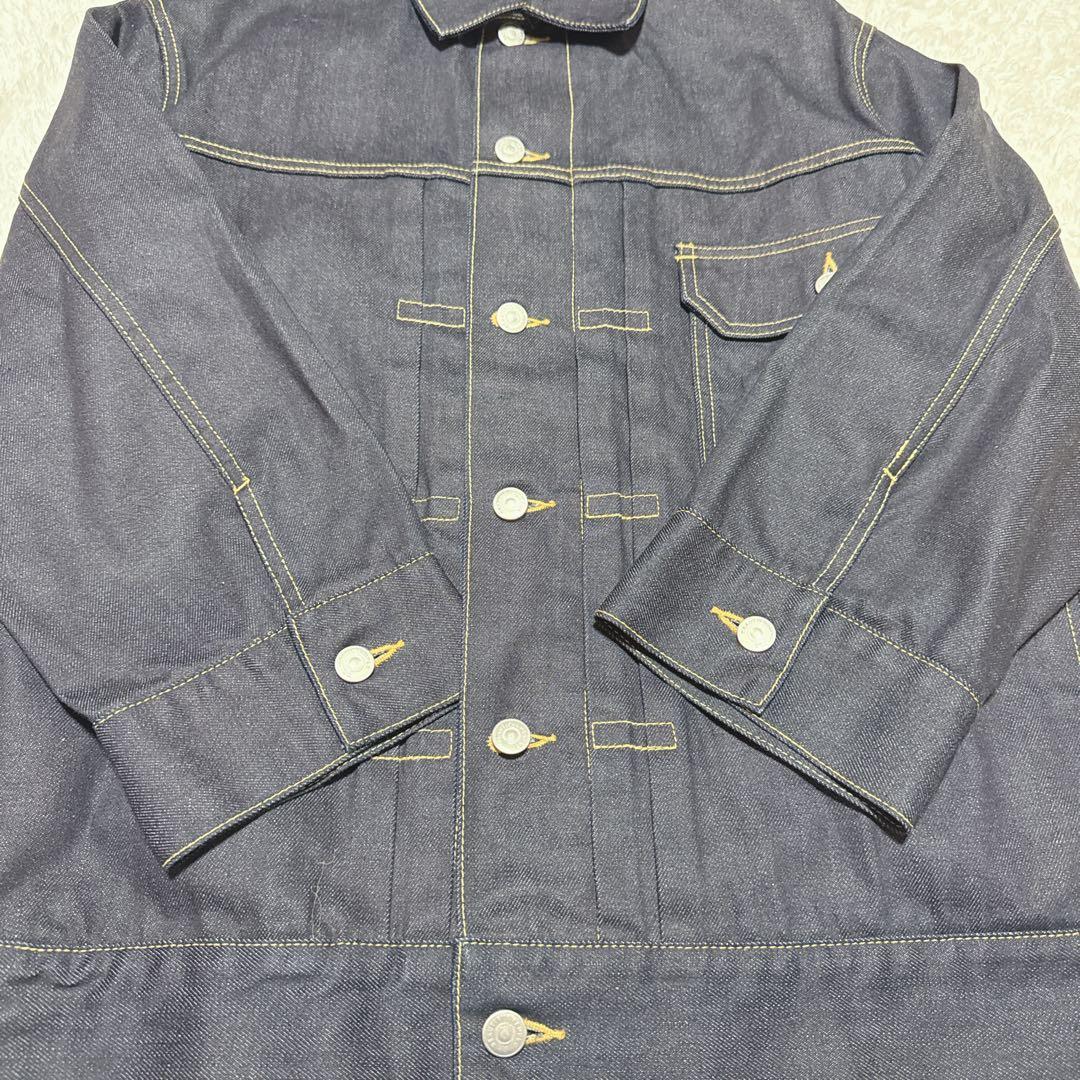 極美品！beautiful people セルヴィッチデニムビッグブルゾン