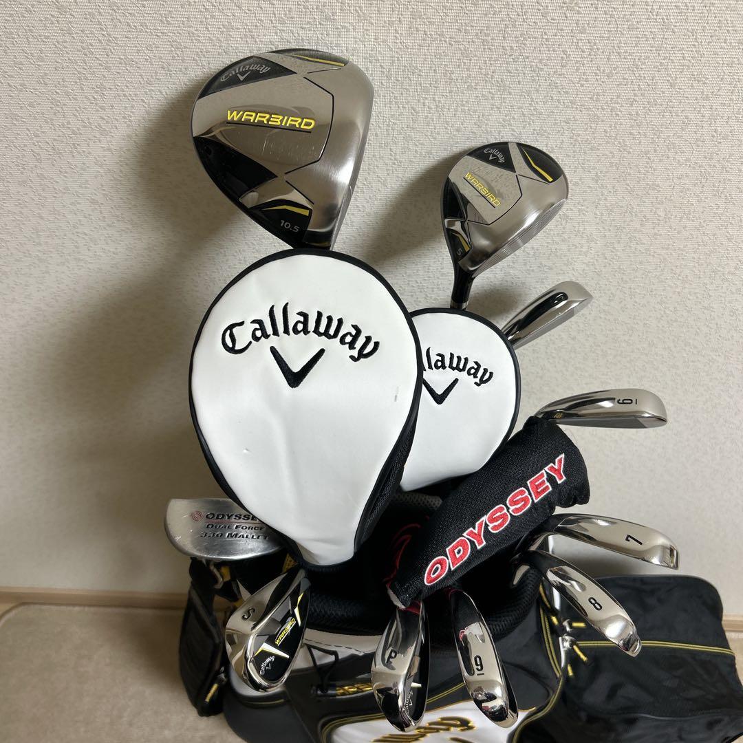 人気‼️【美品】キャロウェイ♪ウォーバード★ゴルフクラブセット/メンズ 男性