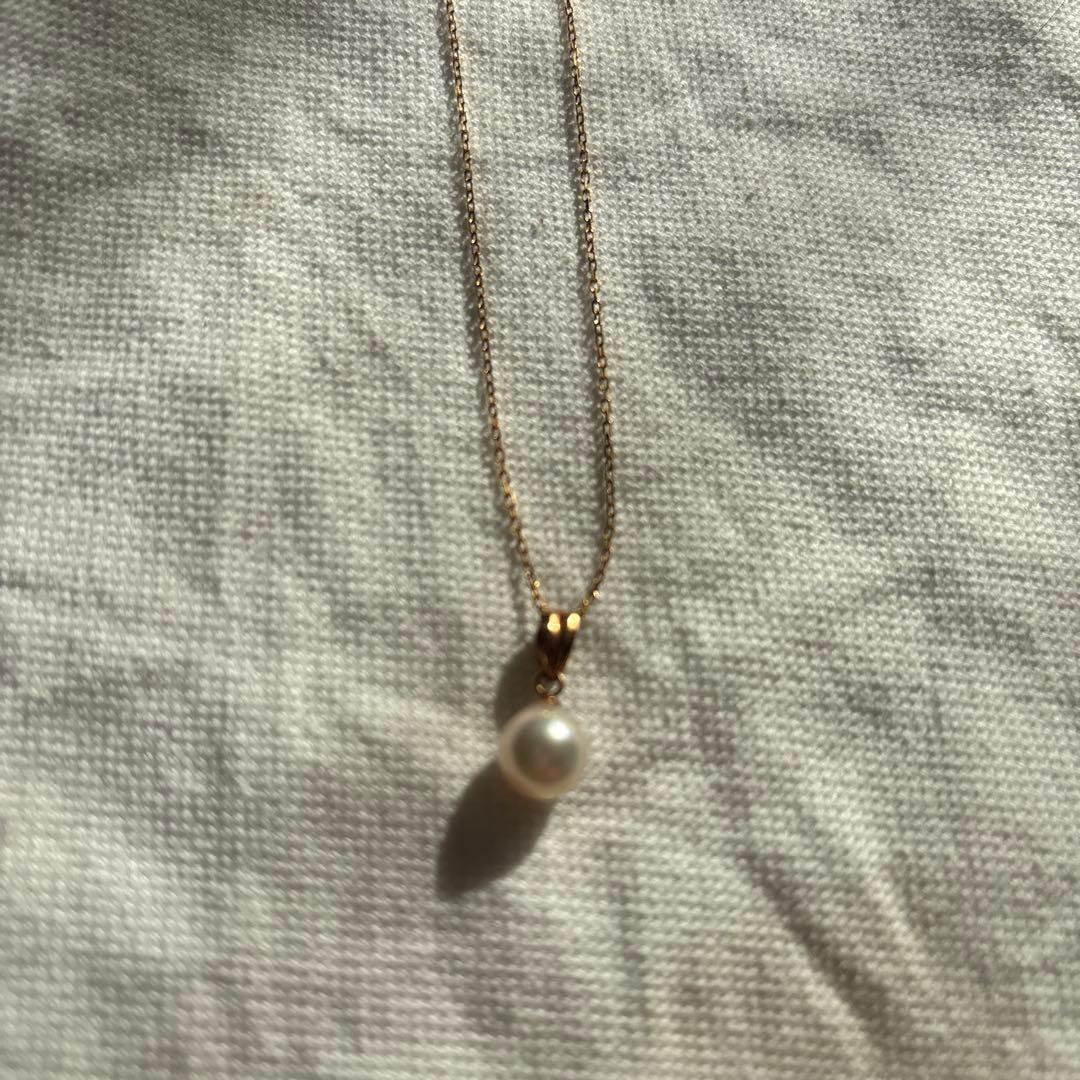 パール ゴールドネックレス　ヴィンテージ
