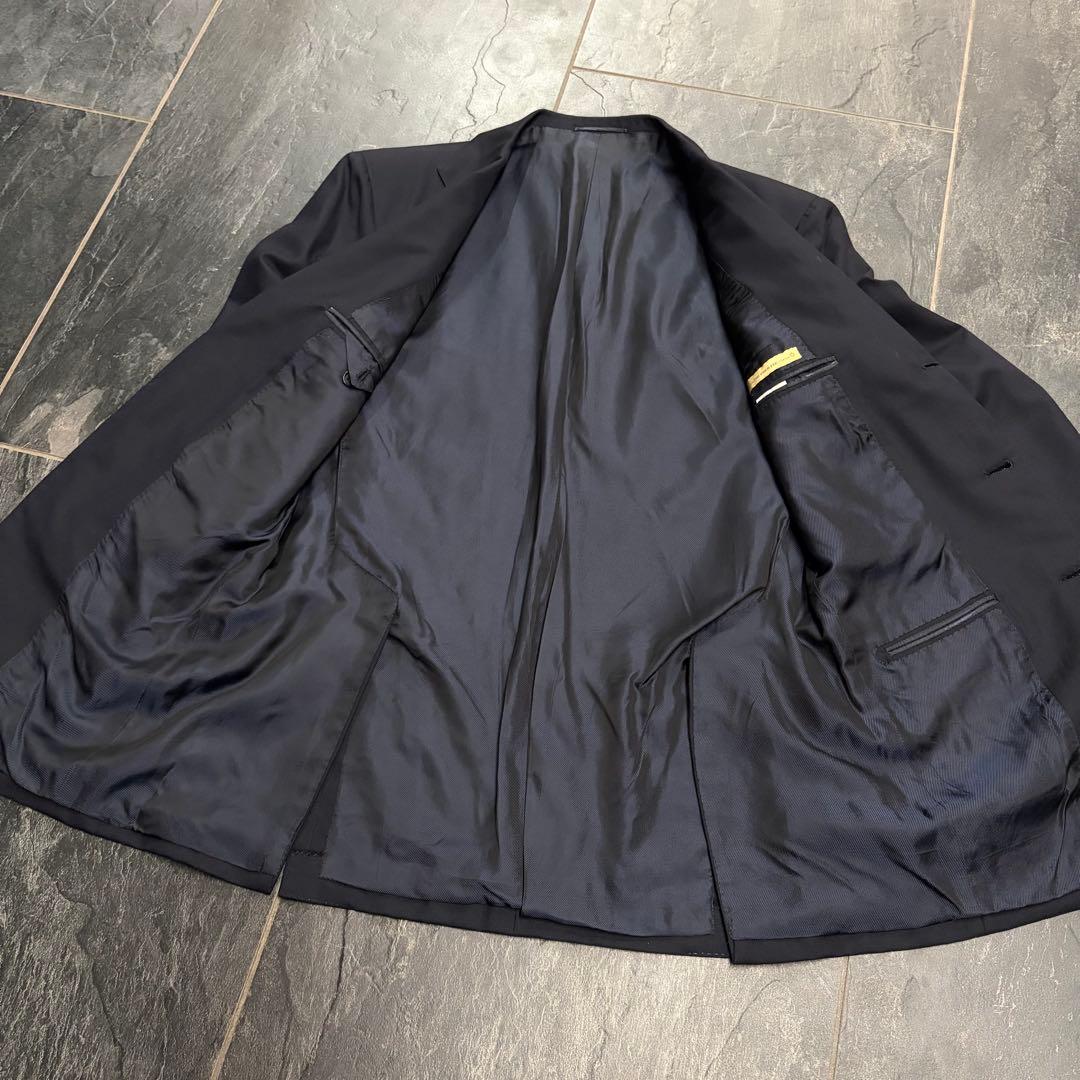 Kiton キートン　本切羽　段返り3つボタン　テーラードジャケット　46