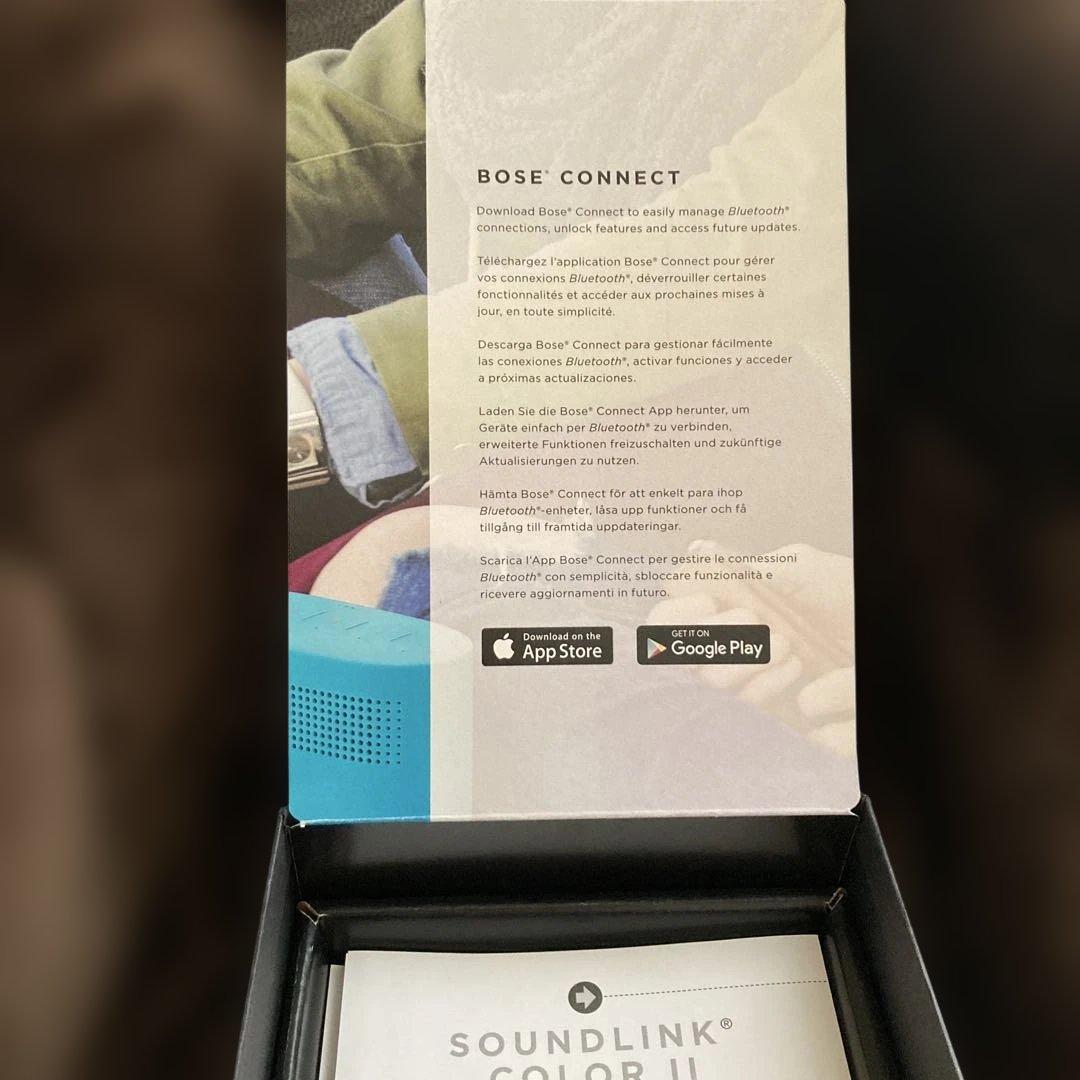 Bose SoundLink Color II スピーカー　アクアティックブルー