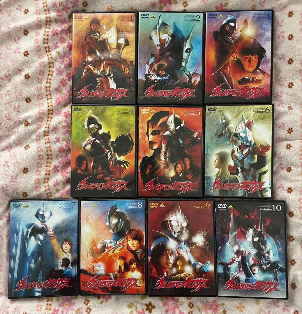ウルトラマンネクサス DVD 全10巻セット セル版 美品