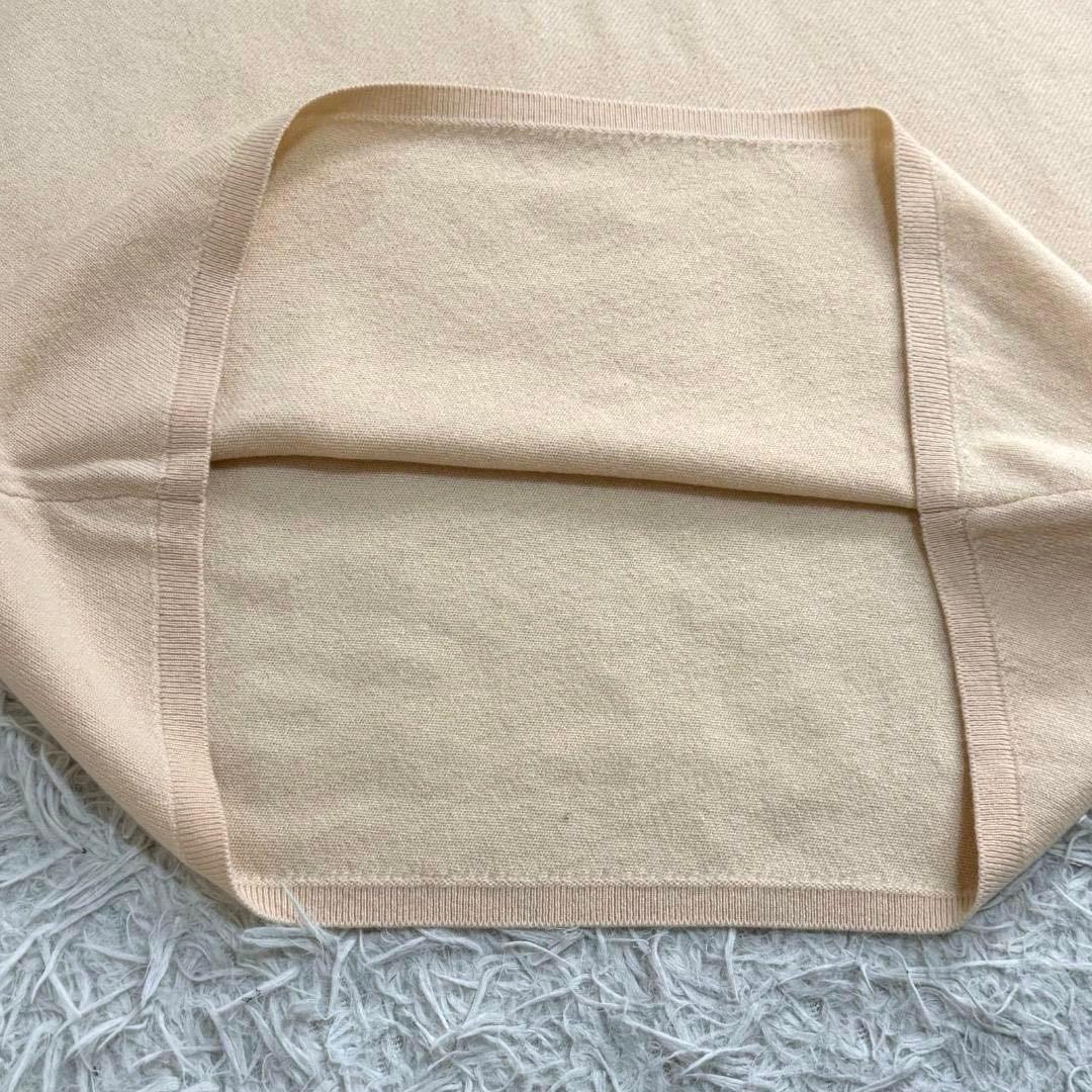 16555✨BV ボッテガヴェネタ カシミヤ100% ワンピース ベージュ 38