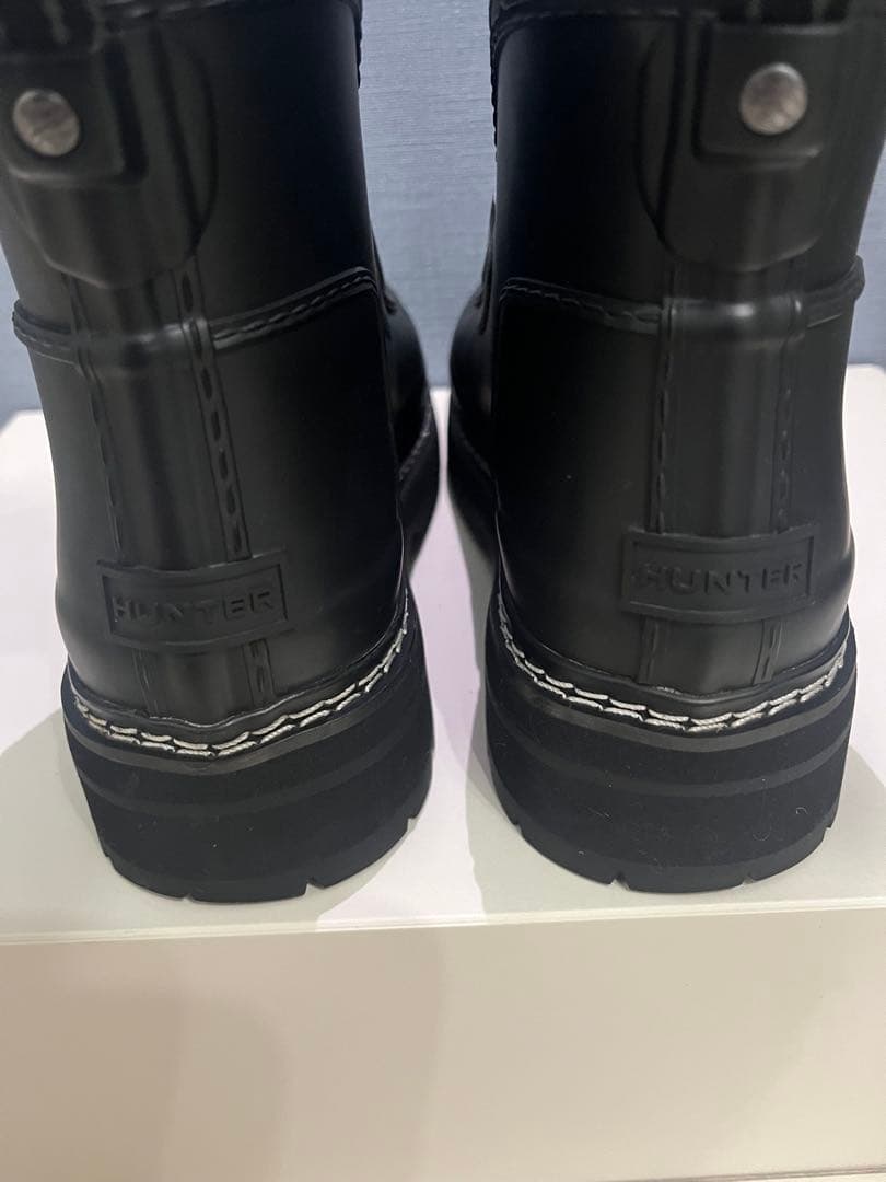 【美品】HUNTER ハンター　ブーツREFSTITCHLOAFERBOOTS