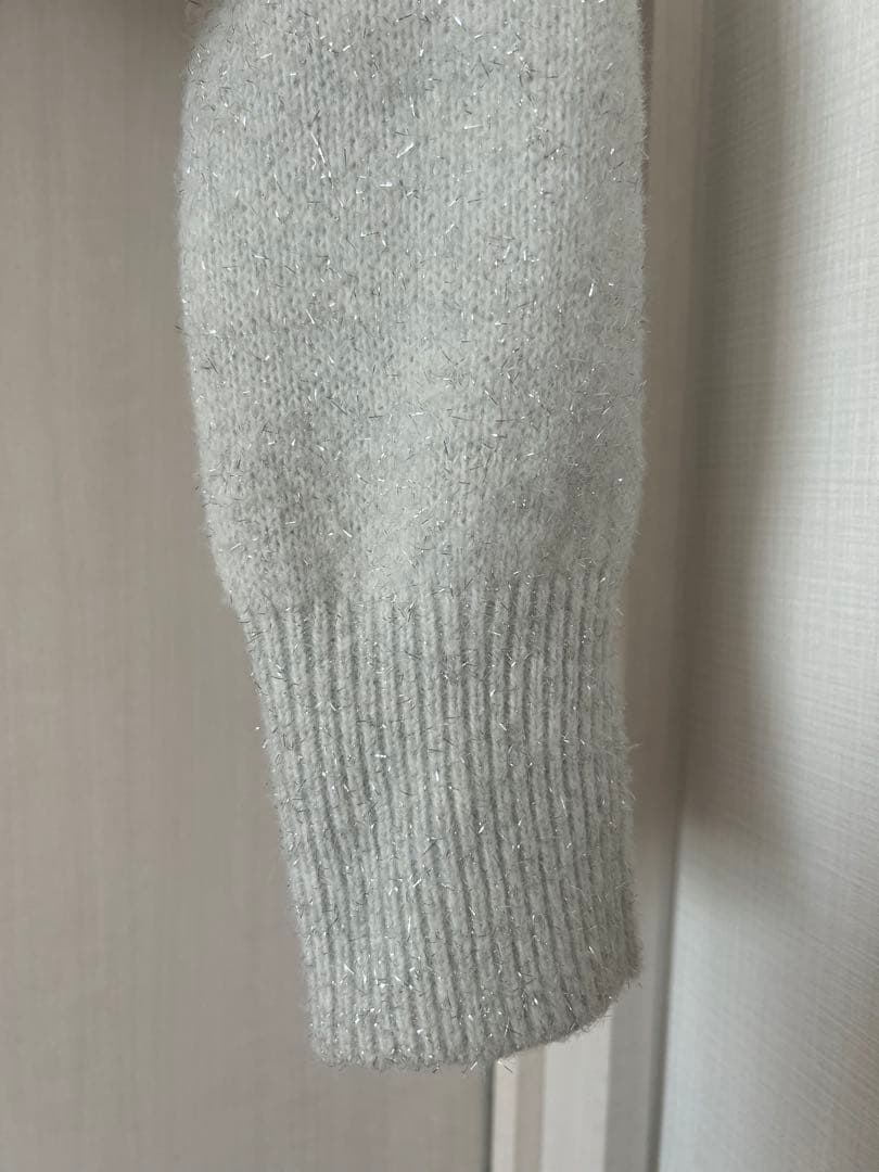 リボンモチーフカーディガン　snidel