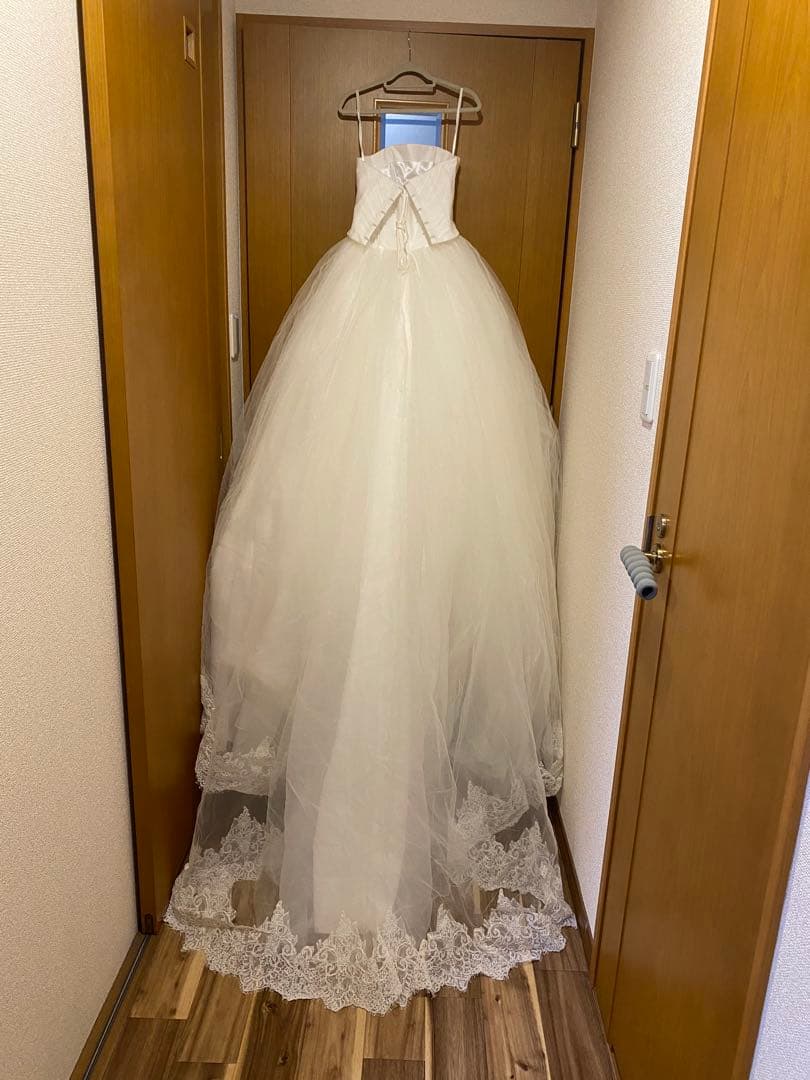 【今だけ期間限定値下】プリンセスラインワタべウエディング雅叙園オリジナルドレスM