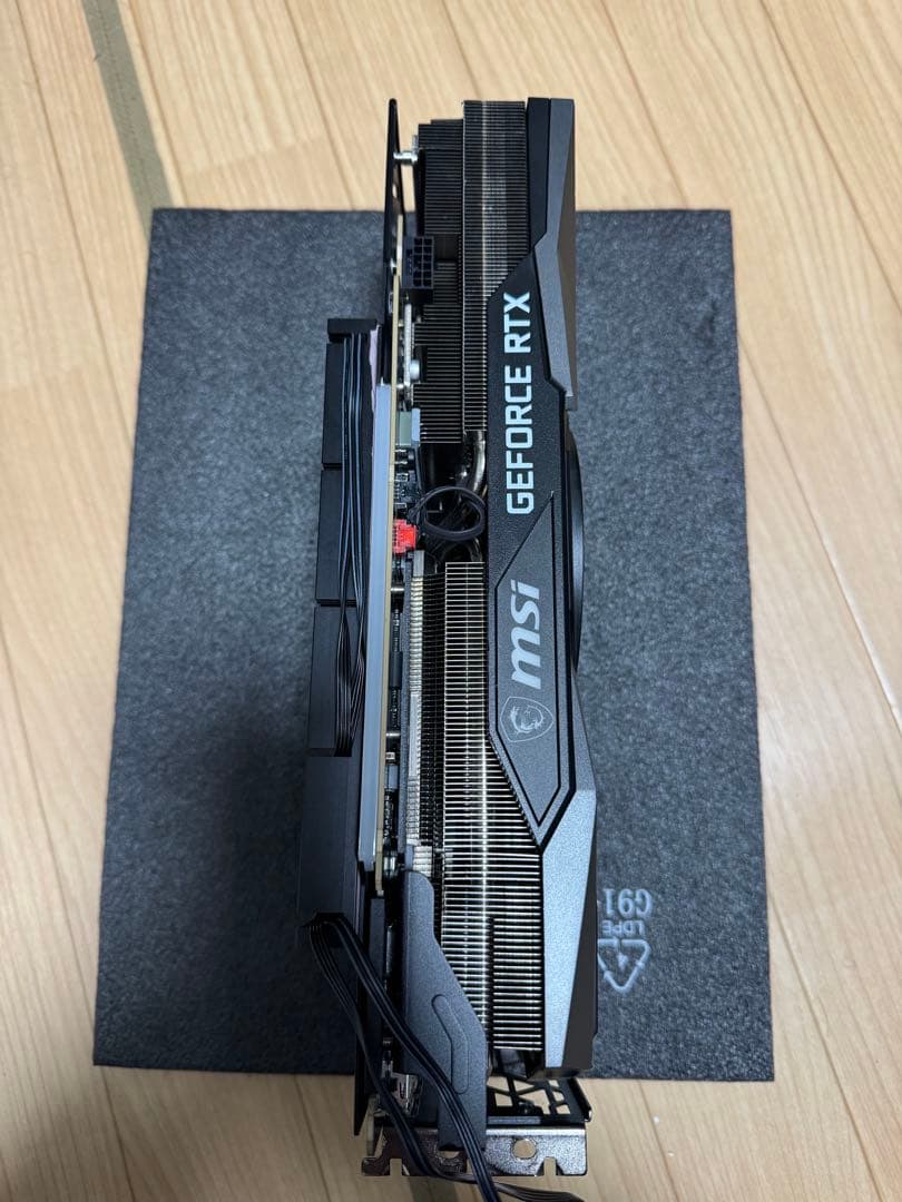 MSI GeForce RTX 3090 Ti 冷却ファン追加搭載