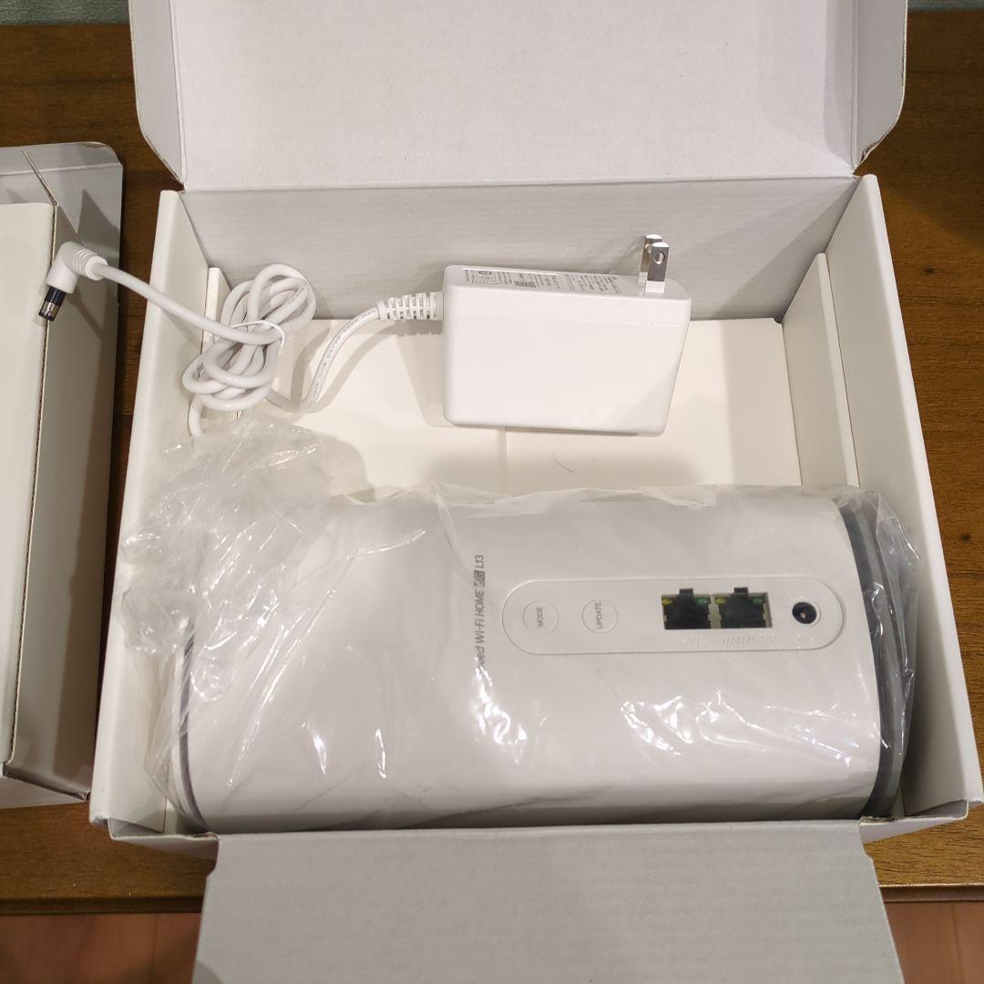 Speed Wi-Fi  5G L13 本体　ホワイト