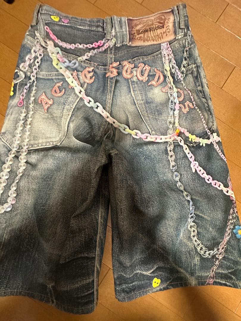 パンツ Acne studios DENIM SHORTS - LOOSE FIT