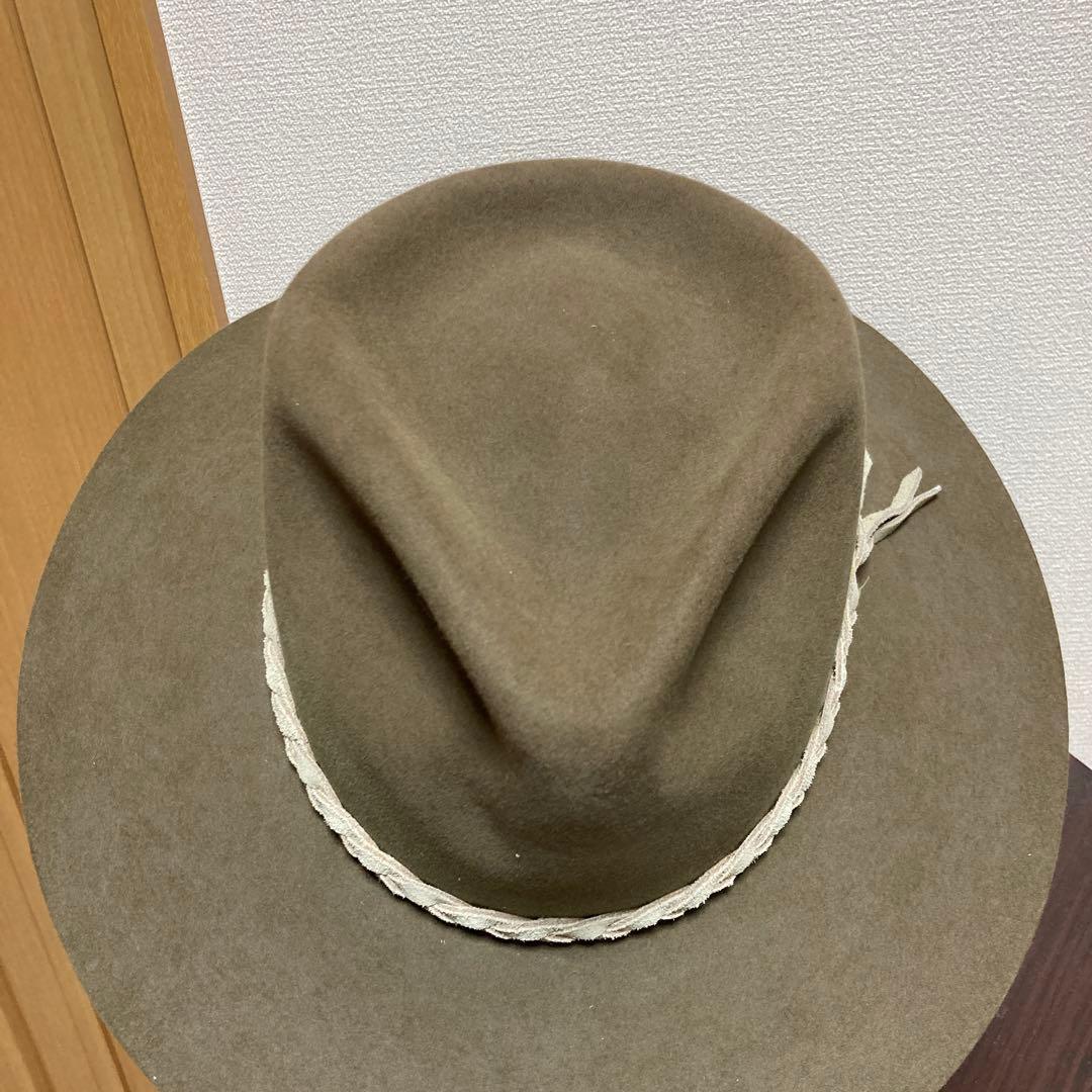 ヴィンテージ　CENTERVILLE ウエスタンハット ブレード　ステットソン