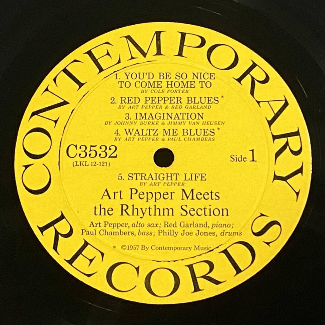 ★現状特価【USオリジナル／MONO／深溝DG】 アート・ペッパー