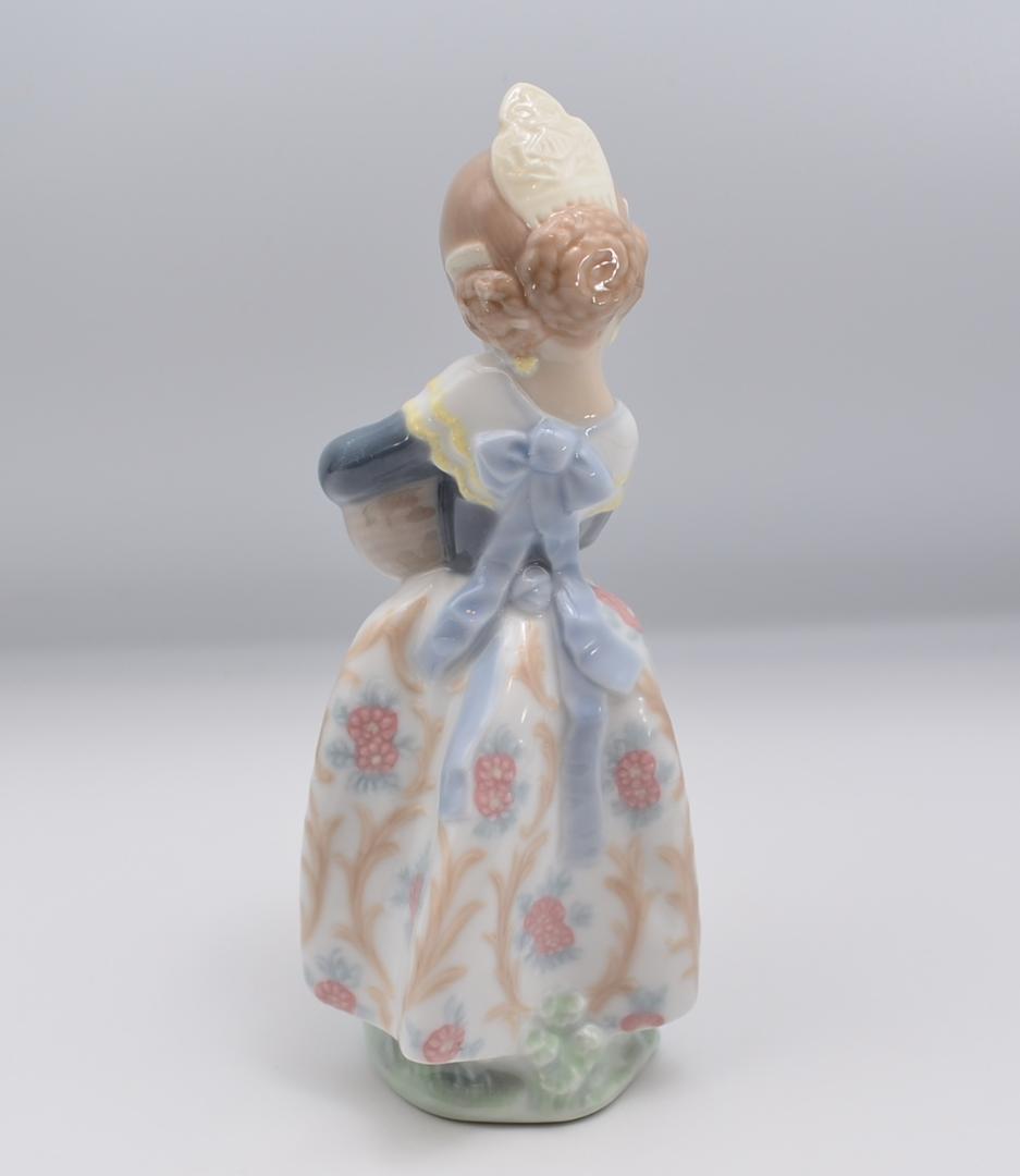 バレンシアの少女　＃4841　★リヤドロ　スペイン　光沢仕上げ　ヴィンテージ