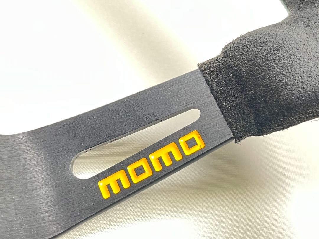 MOMO MOD.08 スエード 350mm M-60 90mmディープ 正規品