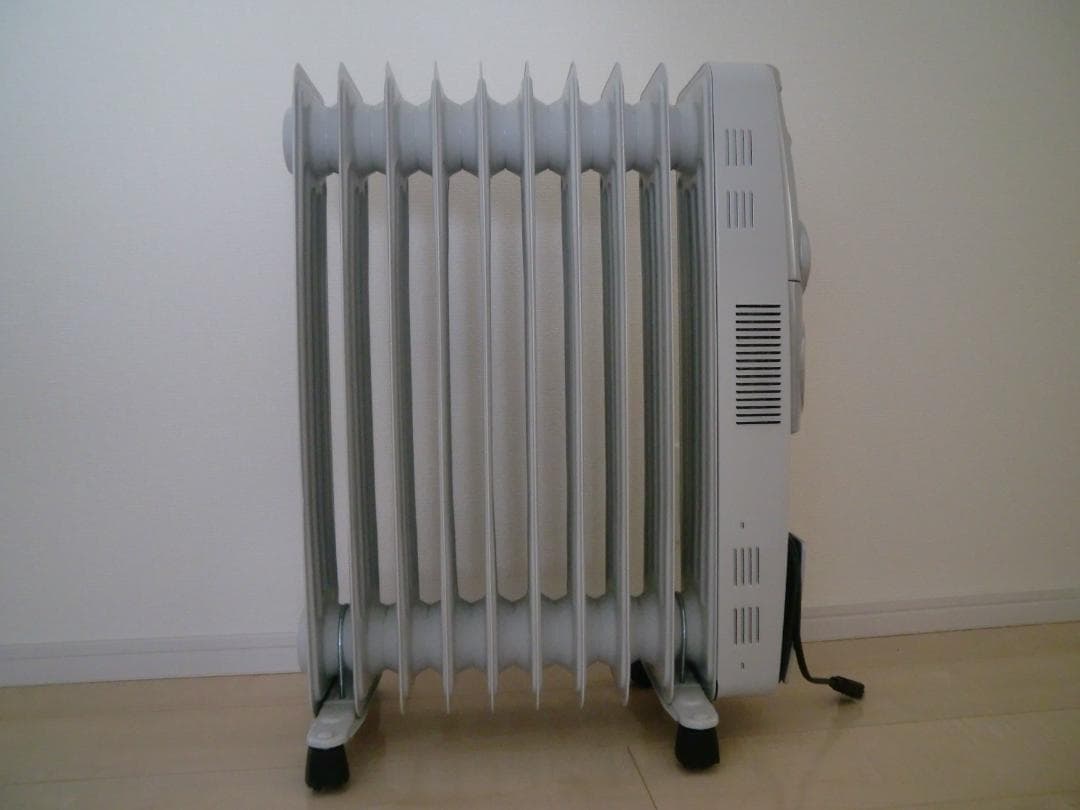 ベルソス　温風ファン付きオイルヒーター