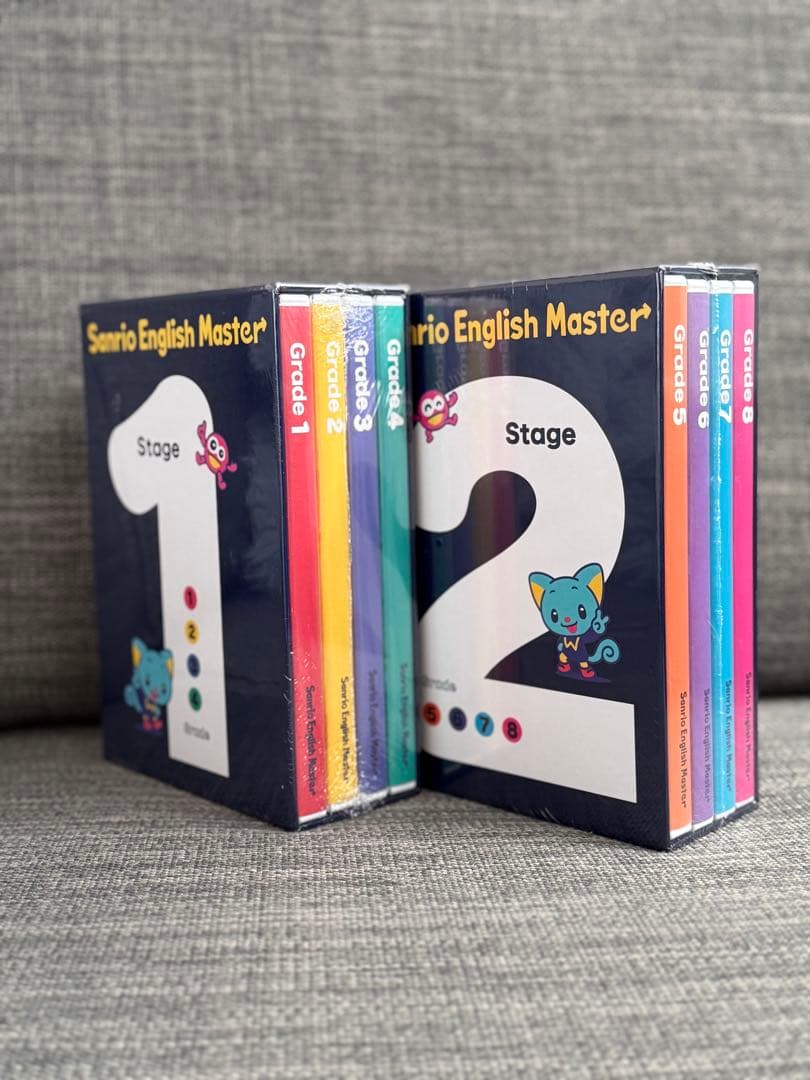 新品サンリオイングリッシュマスターDVDステージ12sanrio English