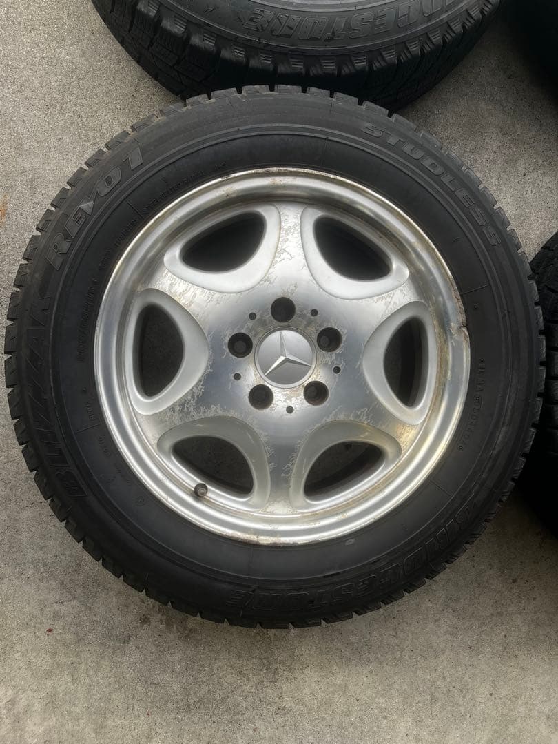 W140 後期　Sクラス　メルセデス・ベンツ 16インチ タイヤ　ホイールセット