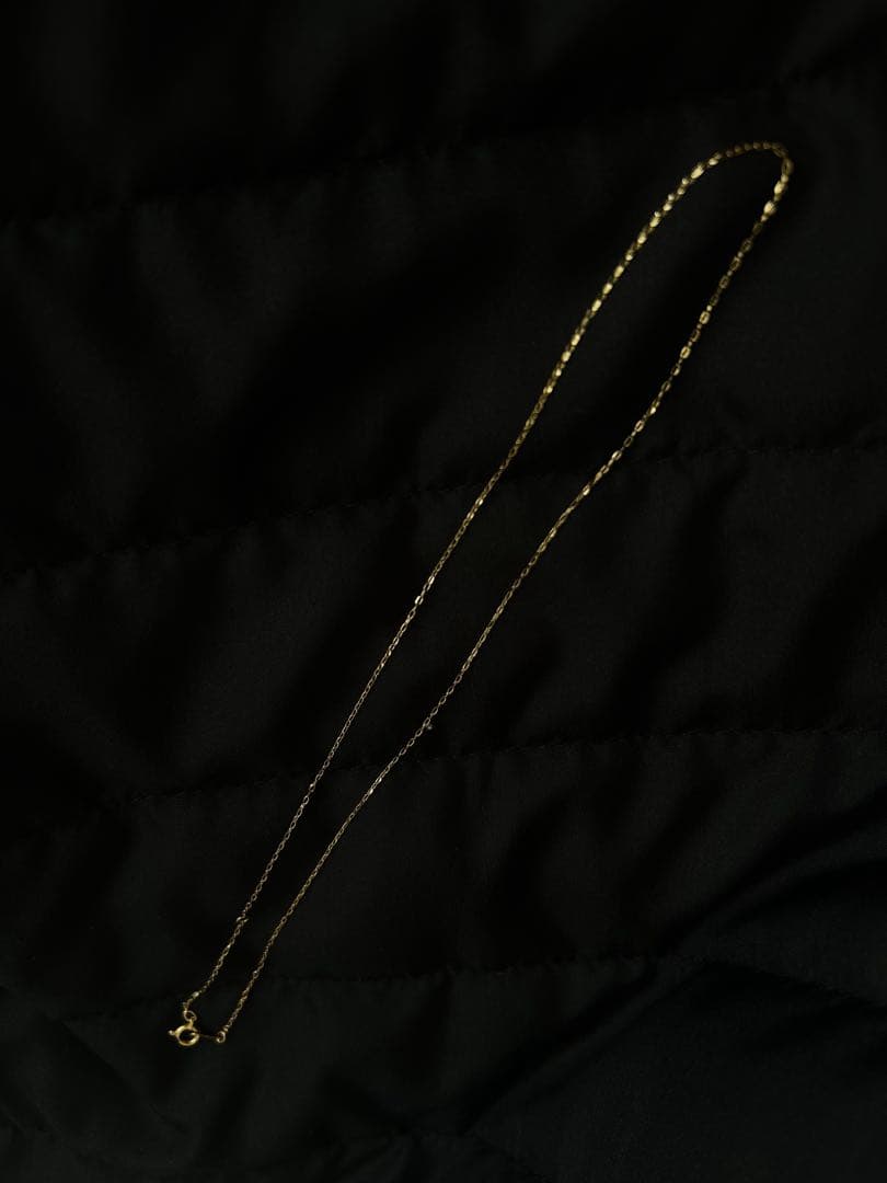 K18YG イエローゴールド チェーン ネックレス 40cm 18金