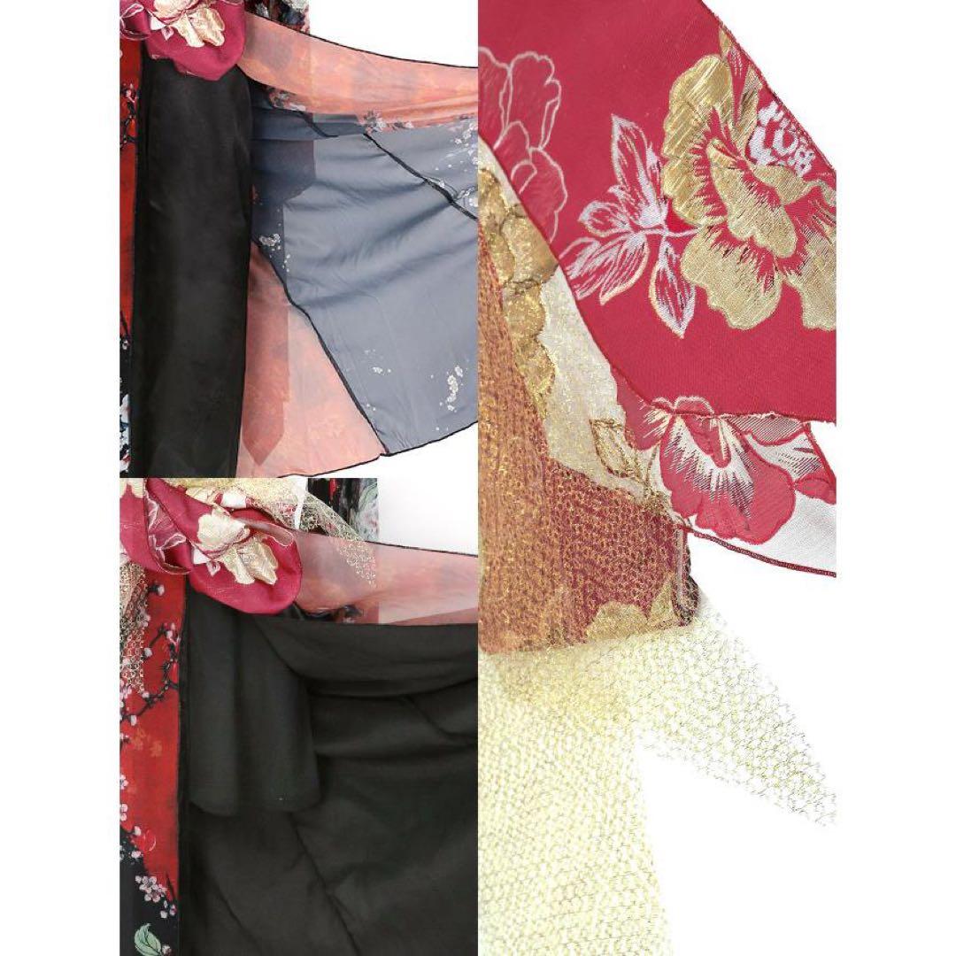 【☆2/1までお値下げ！】Tika 花魁コスプレ 3点セット 衣装 お化けの日