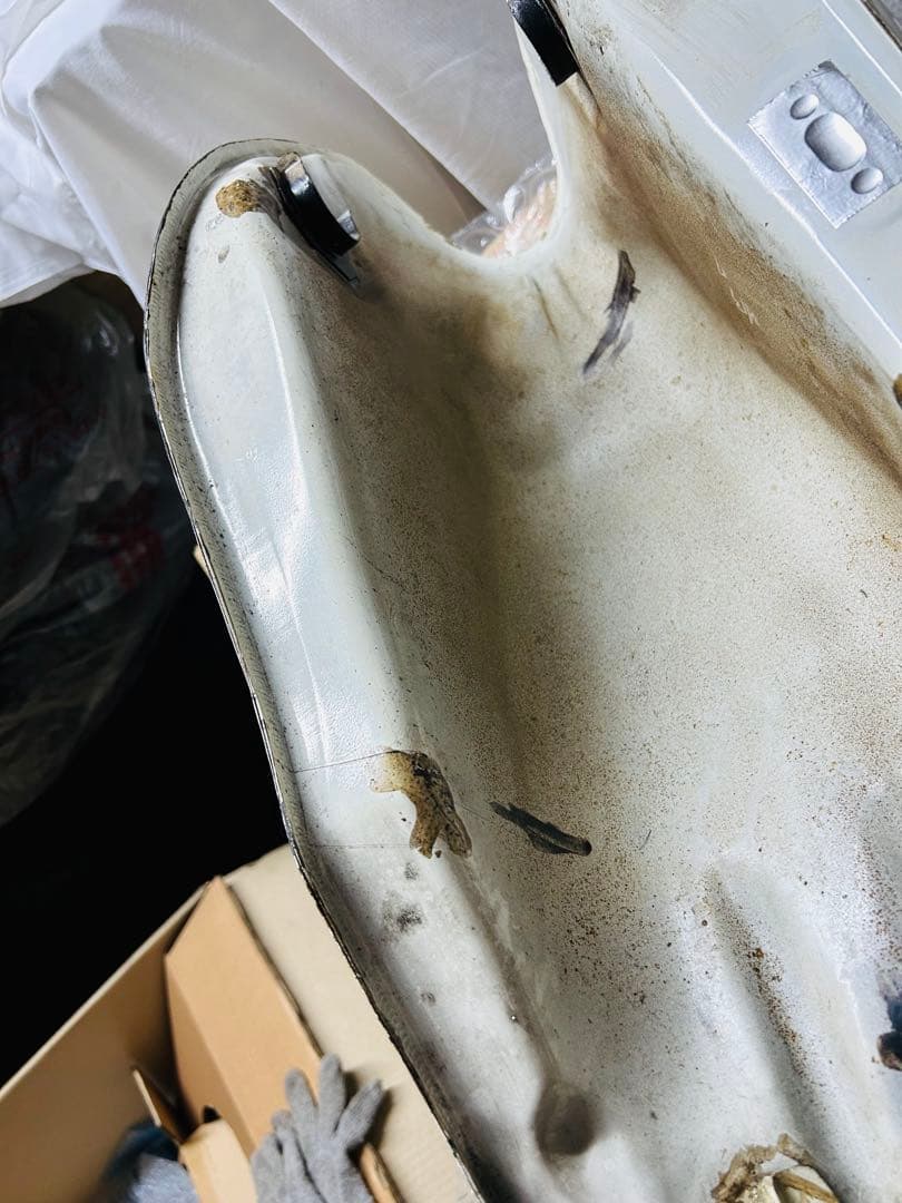 値下げ‼️ ヤマハRZ250純正タンク初期型4L3