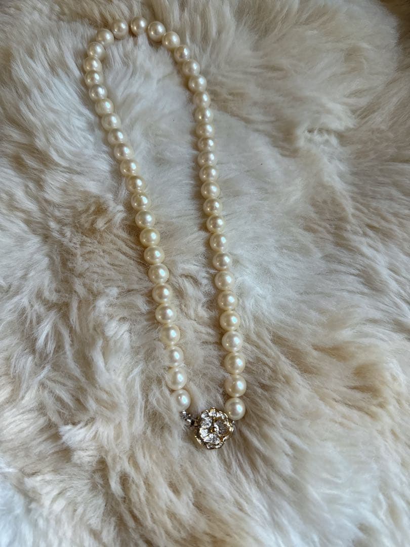 最安値三越あこや真珠パールネックレス