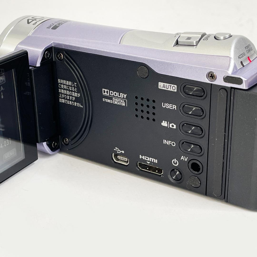 中古美品☆JVC ビデオカメラ GZ-HM33