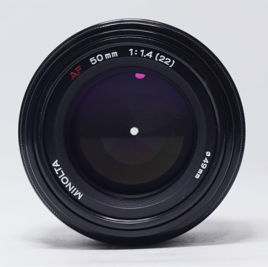 美品 MINOLTA AF 50mm f1.4 (22) 動作確認済