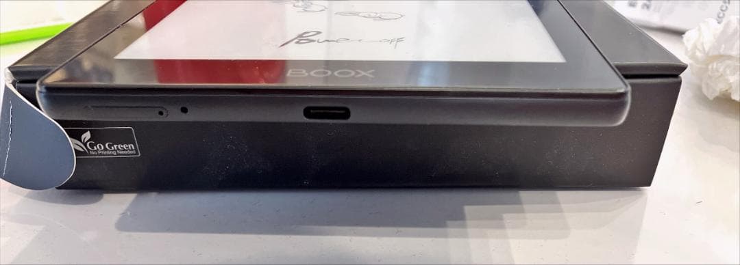 ONYX BOOX GO 6 電子書籍リーダー　箱付き　タブレット　美品