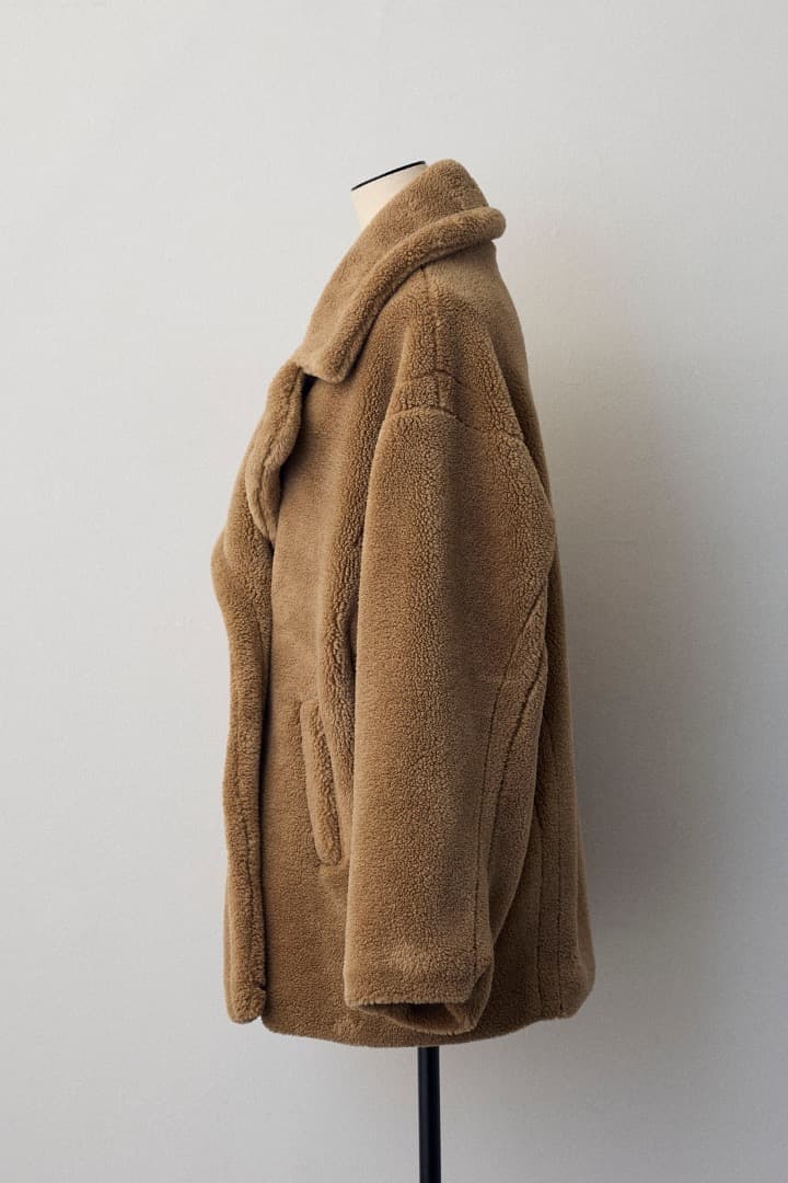 Frene　テディボアミディ丈コート　テディベア　　コート　フラーネ　アウター