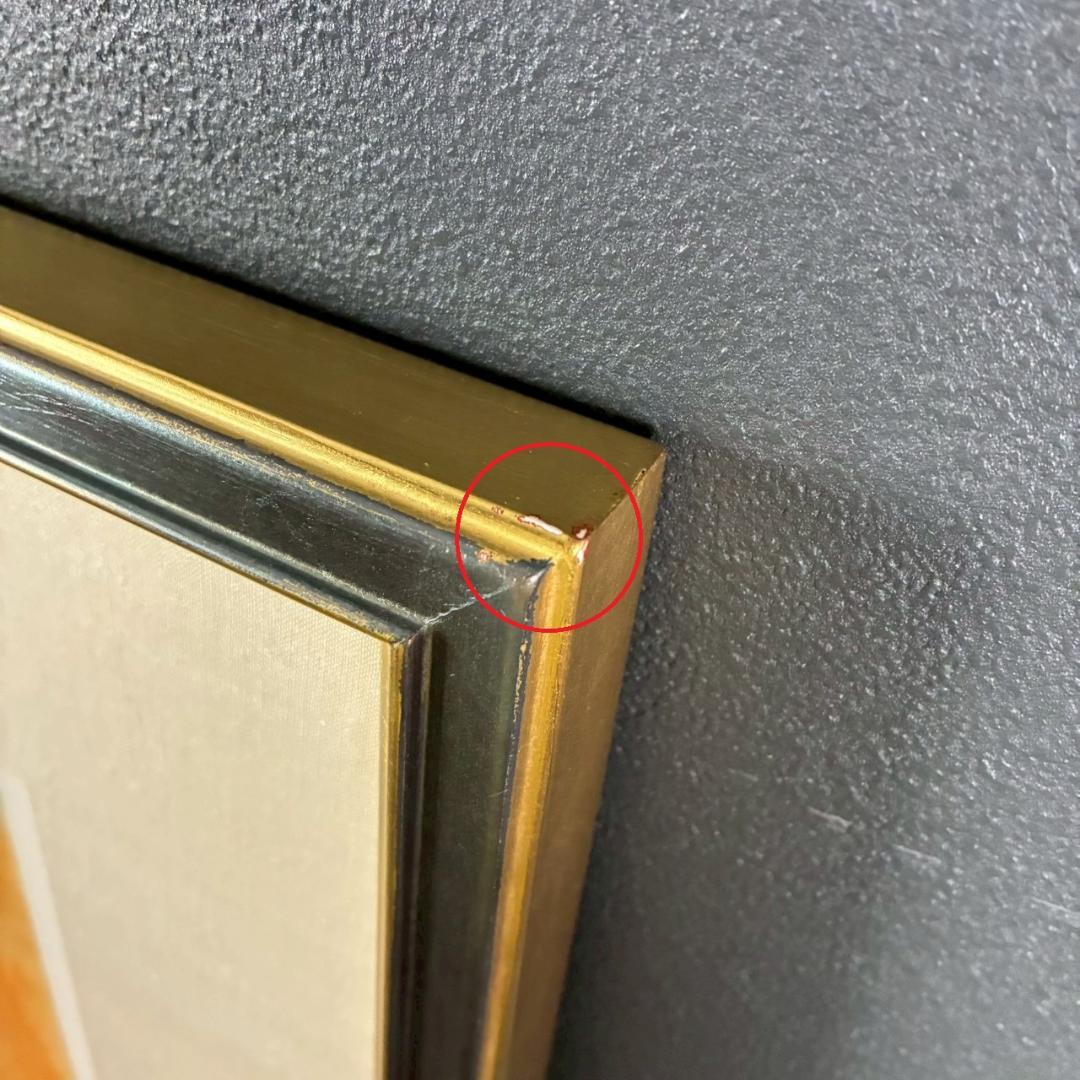 美品 高山辰雄「鳥と」リトグラフ 直筆サイン入 証明シール有 日本画家 文化勲章