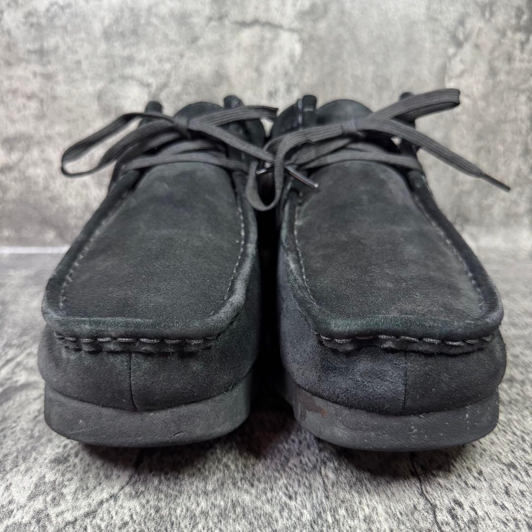 【大特価】クラークス ワラビー ゴアテックス 黒 スエード 26.5cm