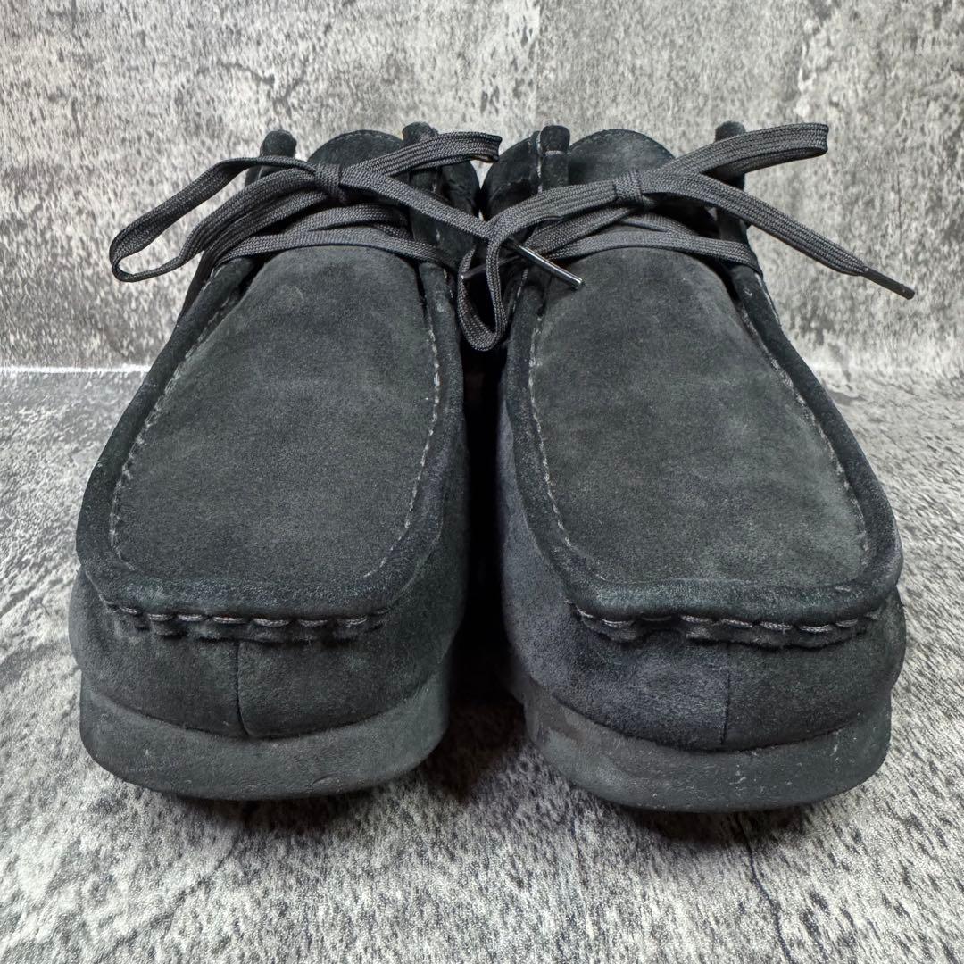 【大特価】クラークス ワラビー ゴアテックス 黒 スエード 26.5cm