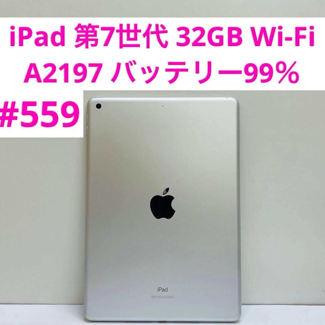iPad 第7世代 32GB Wi-Fi A2197 バッテリー99％