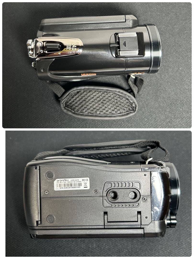 新品 未使用‼︎ Ordro 4Kビデオカメラセット 鞄付ORDRO AC5カメラ