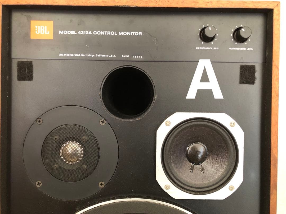 【JBL】4312A ウォールナット/ABペア ※説明を最後までお読みください