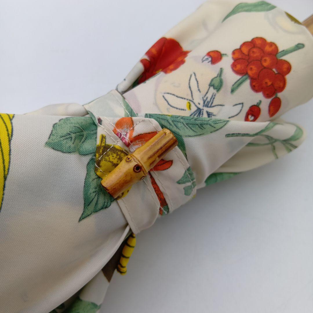 manipuri マニプリフルーツ柄　折りたたみ傘