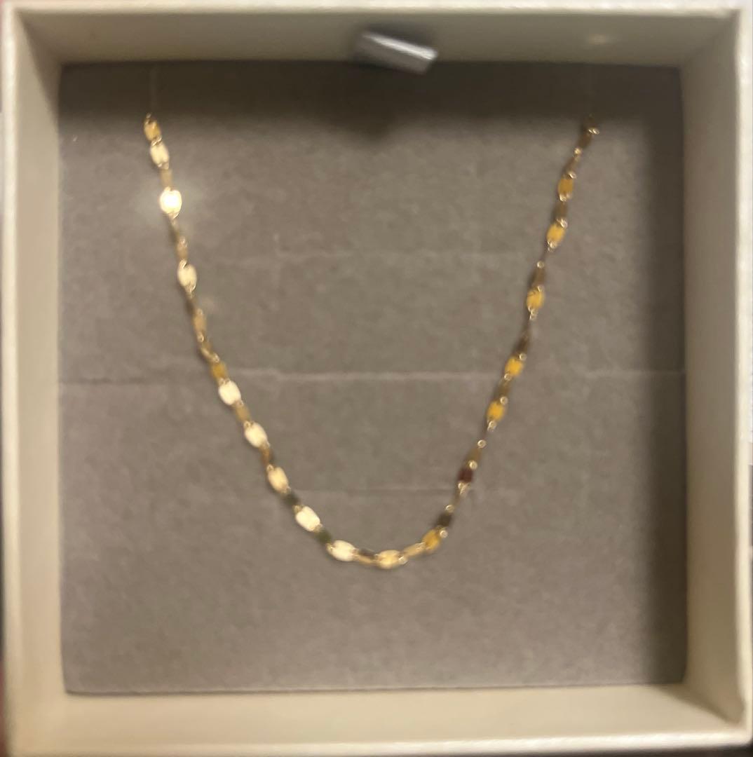 限定値下げ！明日出品取消⭐︎K18 ペダルチェーンネックレス