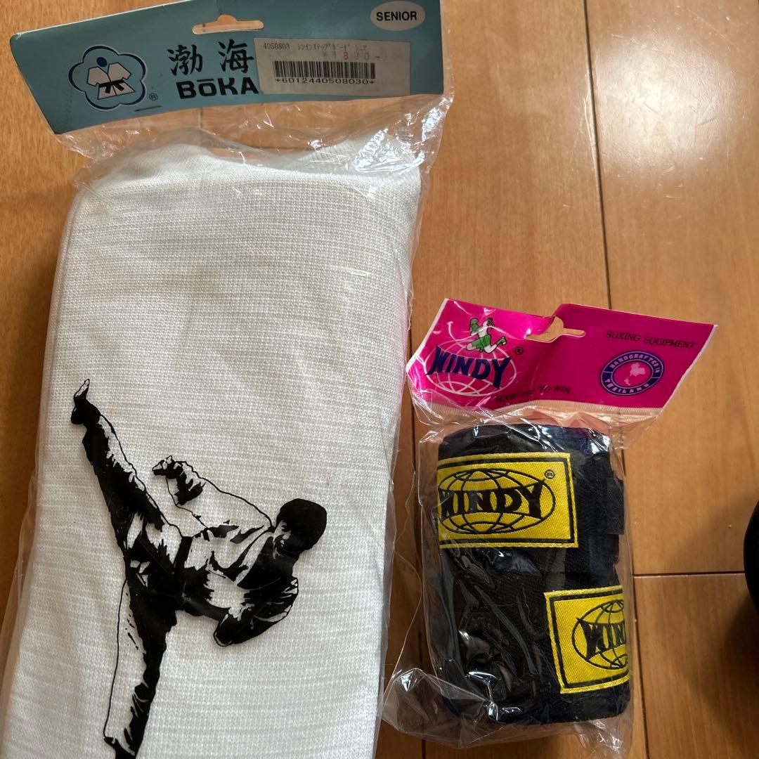 WINDY ボクシンググローブ レッグガードセット