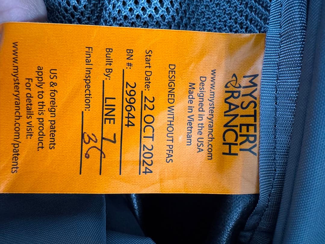 バッグ MYSTERY RANCH 2 DAY ASSAULT