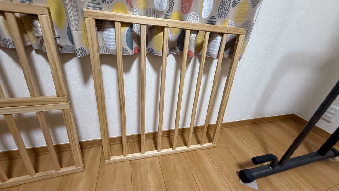 yamatoya トール　Wオープンベビーベッド　ナチュラル