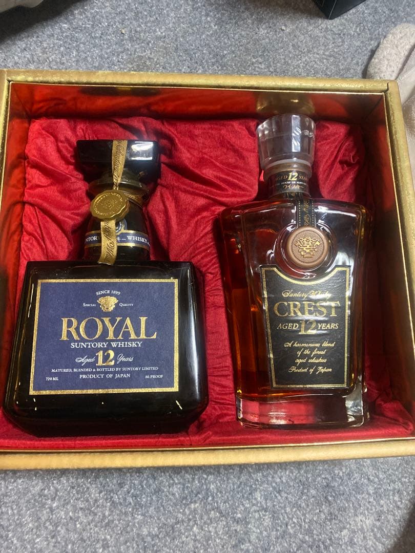 サントリー ロイヤル12年 & クリスト12年 セット