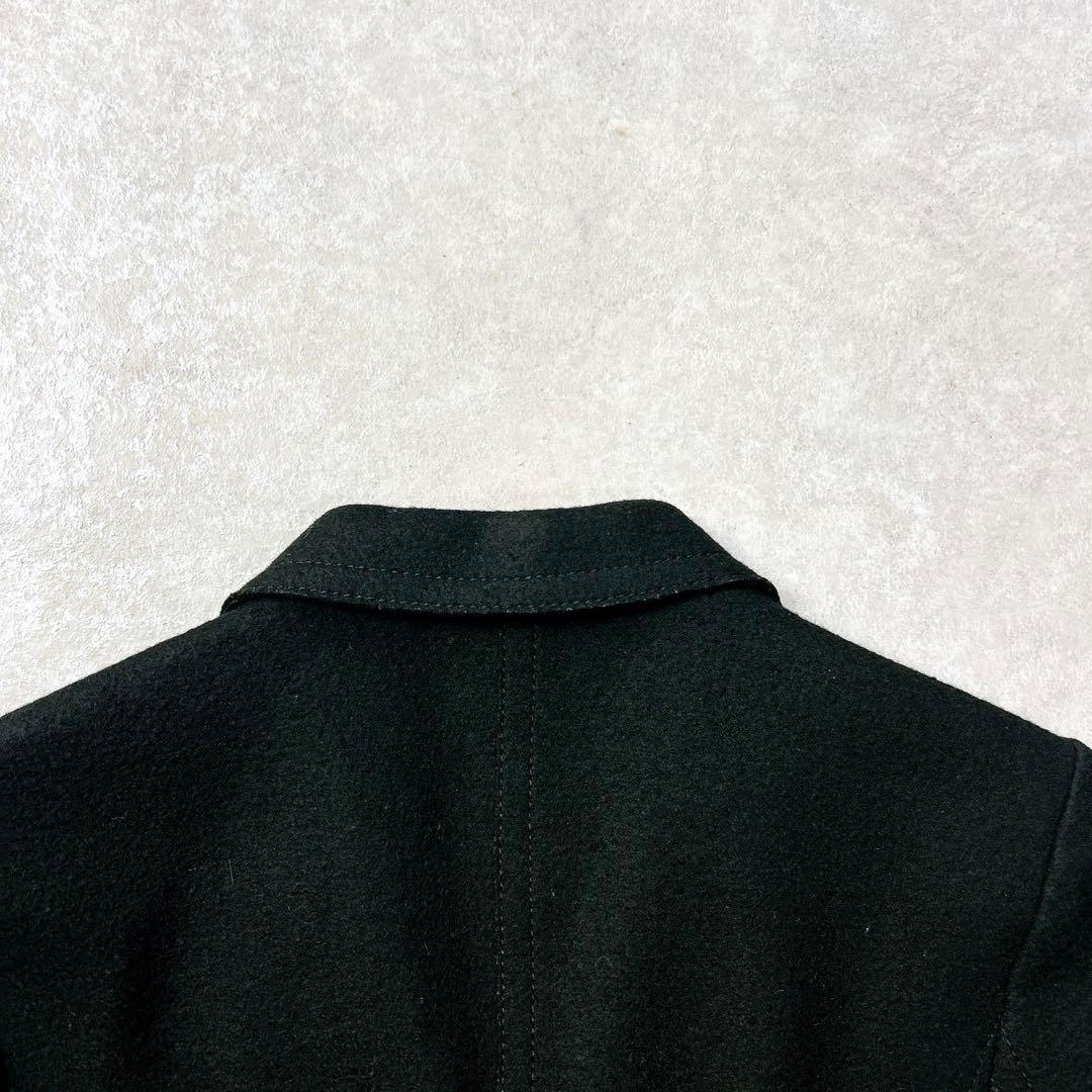 バーバリーロンドン　アンゴラ混　ノバチェックウールジャケット　2つ釦　40 L