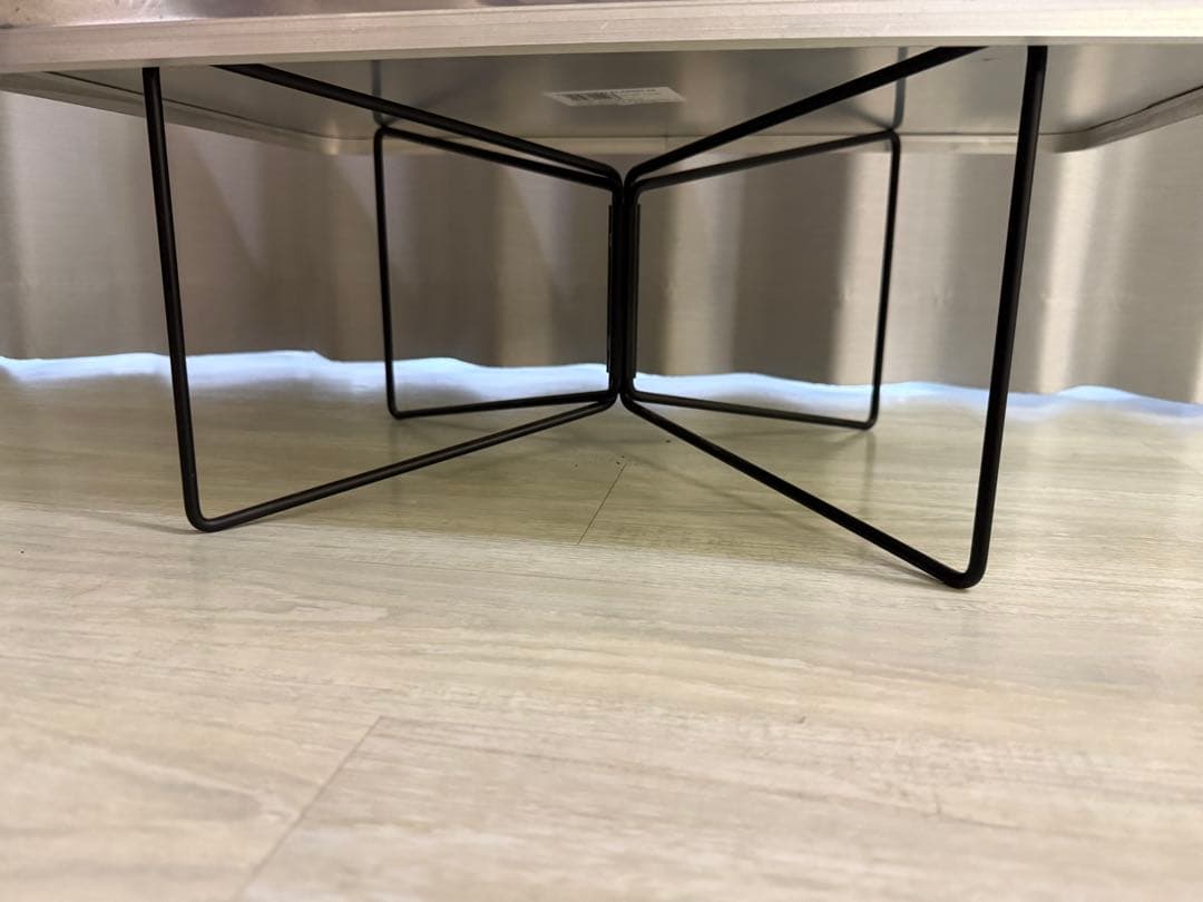 【黒スタンド付　中仕分け】アルテックアルミコンテナ 48L ユニバーサルスタンド