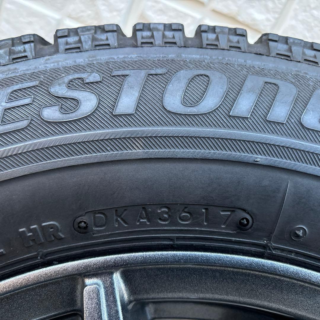 (2/2) スタッドレスタイヤ アルミホイールセット 2本分