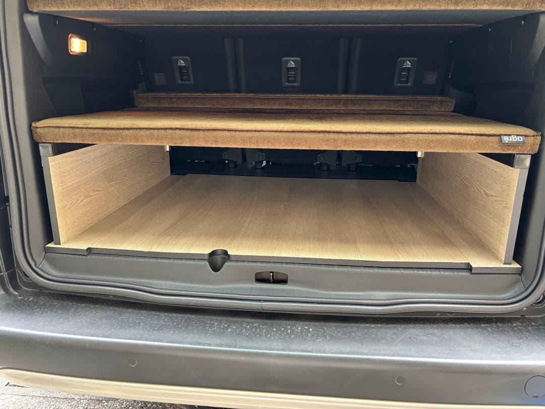 ベルランゴ、リフター純正agreベッドキットシステム【5人乗り用】