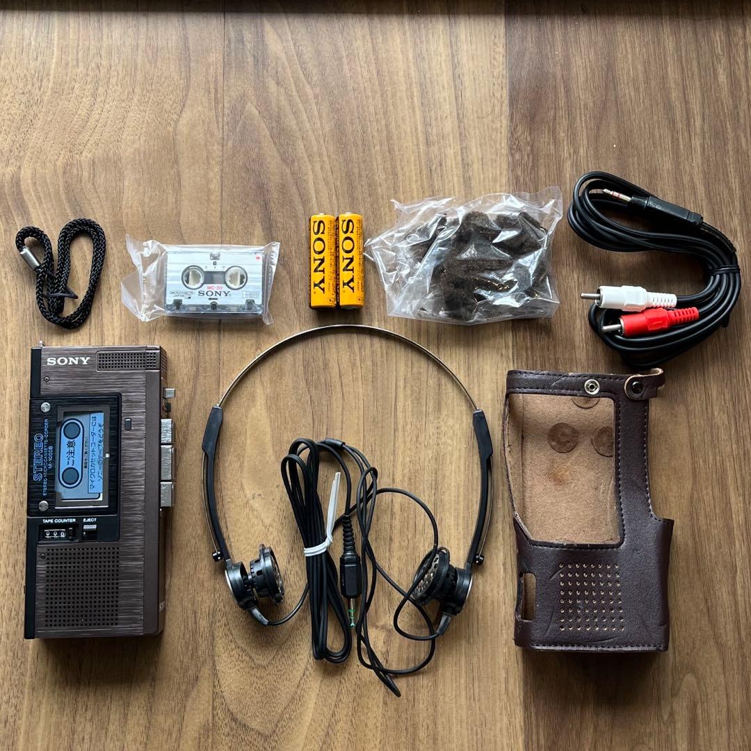 【超希少/未使用】SONY M-1000B マイクロカセットレコーダー