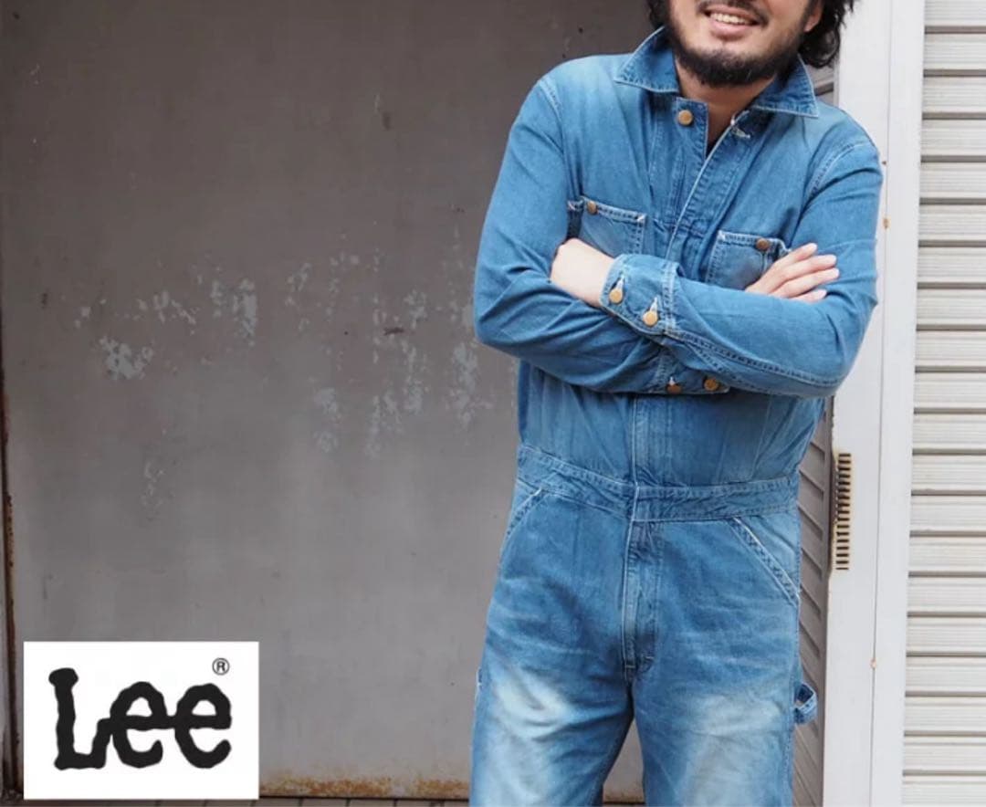 Leeのオールインワン　ツナギ　デニムオーバーオール リー