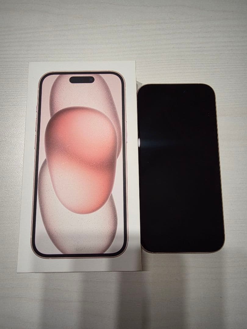 【美品】iPhone15 ピンク 128GB